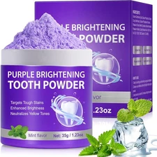 Teeth Whitening Powder, Toothpaste Booster Removes Stains,... 