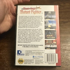 Mazin Saga: Mutant Fighter (Sega Genesis 1993) Complete CIB - Tested - Authentic