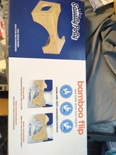 Squatty Potty The Original Toilet Stool Bamboo Flip 2 Heights 7 & 9" Foot New 