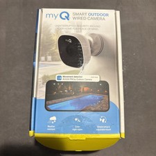 myQ Smart Indoor Garage Security Camera   1080p HD Video, Night Vision, Motion