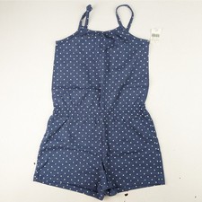 Gap Blue Polka Dot Romper Girls 4