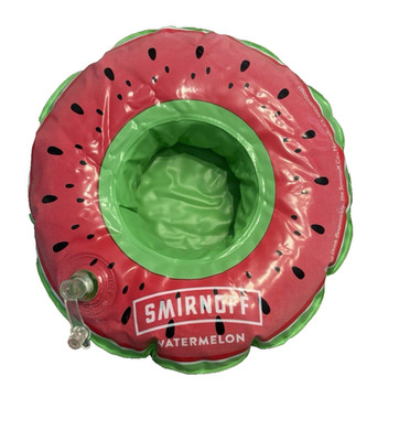 SMIRNOFF Watermelon Mini Pool Float Drink Holder Advertising Promotional Promo