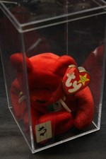 TY BEANIE BABY  BEAR OSITO MEXICO FLAG PLUSH 1999 MINT WITH TAGS