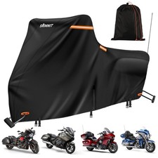 Harley Nano Heavy Duty Waterproof Motorcycle Cover Outdoor Storage Tour 80 Char