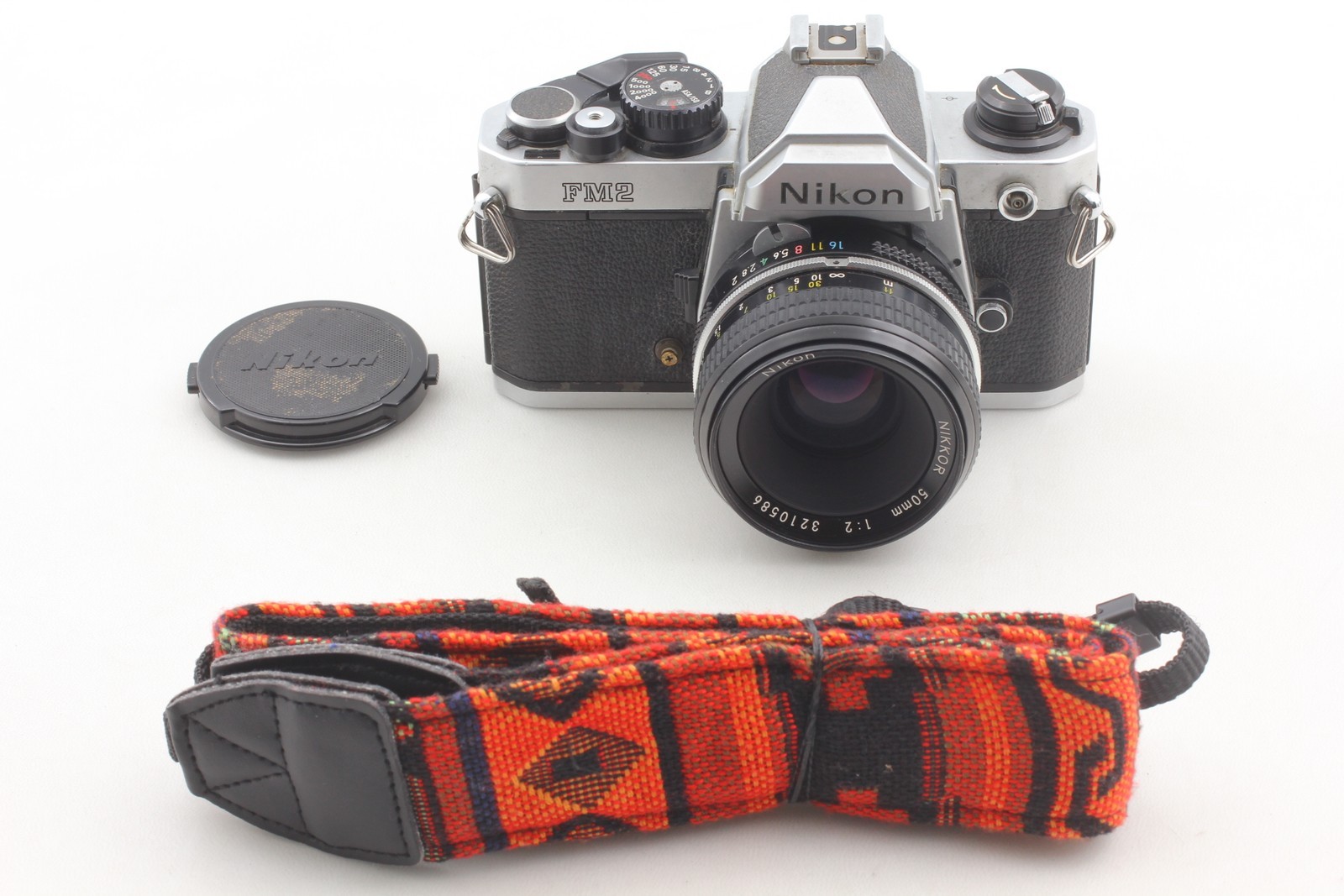 Read [Exc+5] Nikon New FM2 FM2n 35mm SLR Film Camera Nikkor 50mm f2 From JAPAN