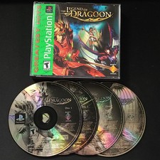 The Legend of Dragoon PS1 NTSC-U/C Tested Greatest Hits - No Manual