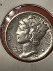"BUY IT NOW" :  [ AU/BU ]   1941-D  Mercury SILVER  Dime   MUCH LUSTER 'N SHINE!