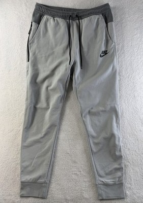 Nike Sportswear Tech Fleece Joggers L Smoke Gray Black DD5293-077 Zip Essentials