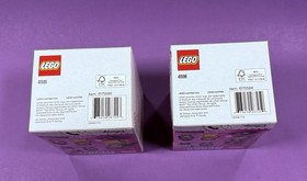 LEGO BRICKHEADZ Beauty and the Beast Lot: Belle 41595 and Beast 41596 NEW SEALED