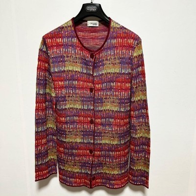Missoni Women L Multicolor Long Sleeve Cardigan Silpalon material Almost unused