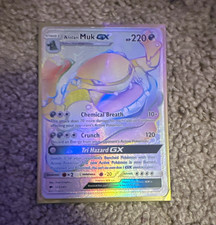 The Pokémon Company Alolan Muk GX Holo Rare 157/147 Burning Shadows 220 HP