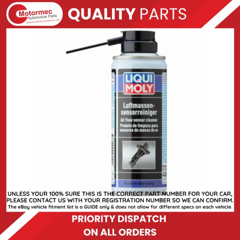 Liqui Moly Mass Air Flow Sensor Meter Cleaner Spray - For Car MAF MAP Sensors - Image 7