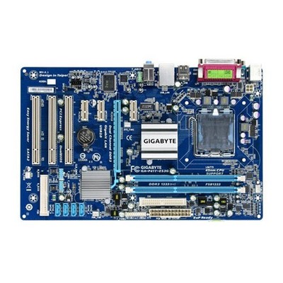 For GIGABYTE GA-P41T-ES3G Motherboard LGA775 2*DDR3 4-GPU Slot System ATX Board