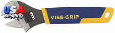 VISE-GRIP Adjustable Wrench with Comfort Grip, SAE, 6-Inch (GIDDS2286372)