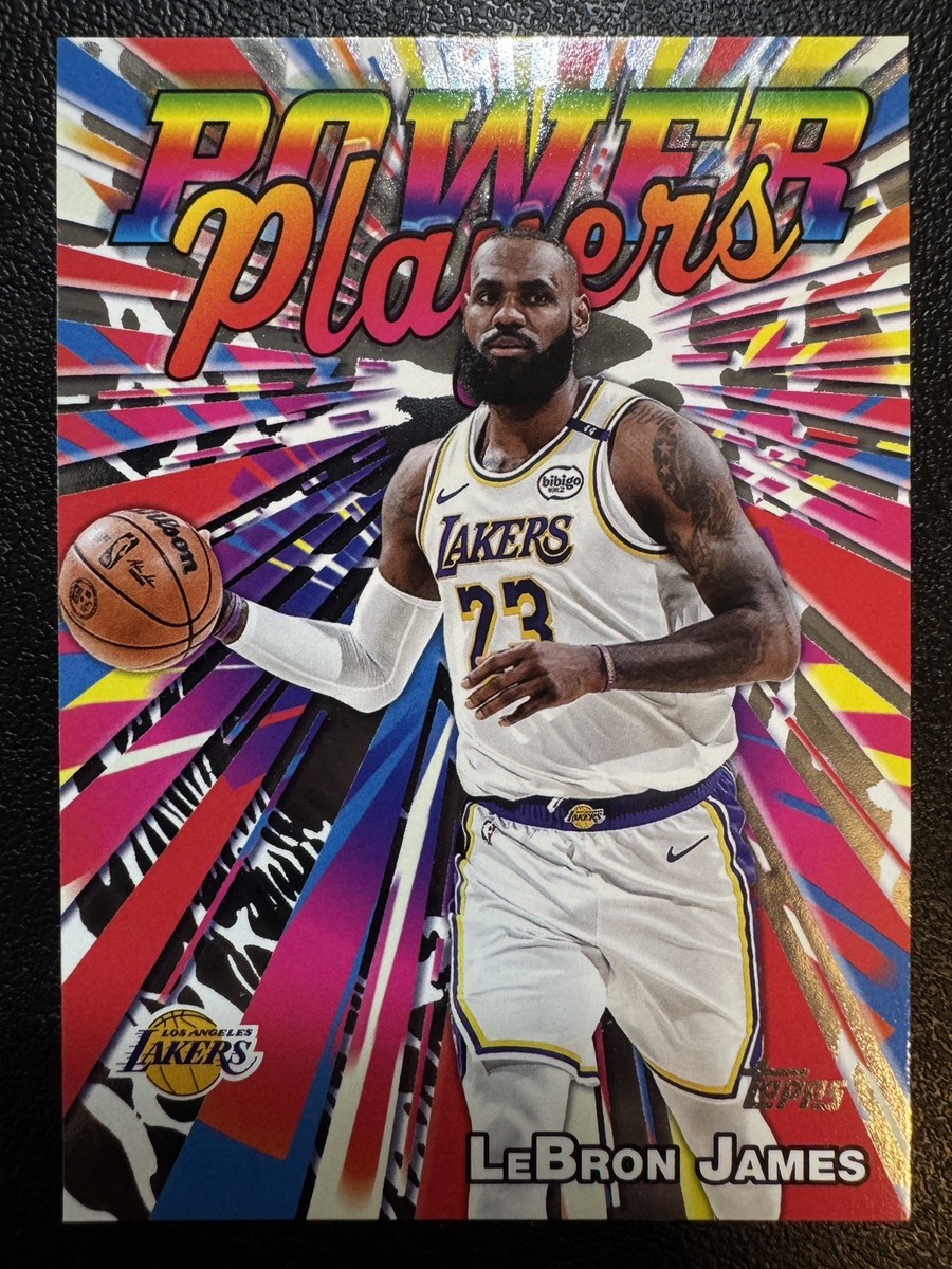 LeBron James 25-26 Topps Lakers Power Players PP-7 Near Mint | eBay