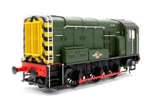 Dapol 7D-008-019UD Class 08 BR Green Late Crest With Wasp Stripes Unnumbered Die
