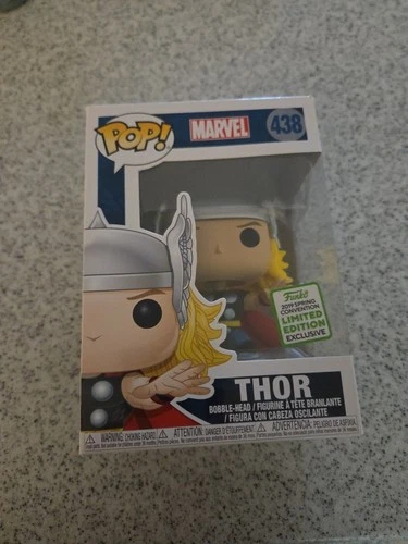 Funko Pop Marvel Classic Thor Emerald City Comic Con 2019 Spring Convention