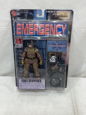 2003 Plan-B Toys Special Emergency Forces Fire Dept Paramedic Figure MOC Sealed