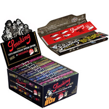 Cartine Smoking Kukuxumusu King Size + Tips 100 Years Design Da 24 Libretti