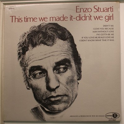Enzo Stuarti Lp This Time We Made It-Didn'T We Girl On Jubilee - Sealed / Sealed