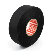 tesa PET Cloth Wire Harness Tape (51036): 1 in. x 27.3 yds. (Black)