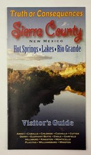 2005 Sierra County New Mexico Hot Springs Rio Grande Vintage Travel Booklet