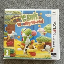 Poochy and Yoshi's Woolly World Nintendo 3DS, 2017, UK PAL Version Game