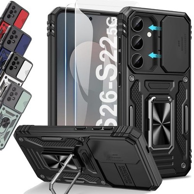 Hülle 2 x 9H Glas für Samsung Galaxy S26 S25 S24 S23 S22 S20 S21 FE Outdoor Case