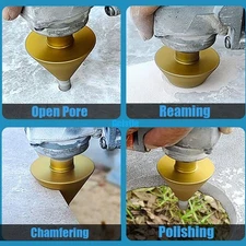 50m Diameter  Beveling Chamfer Bit 50 Grit Angle Grinder Drill Bit