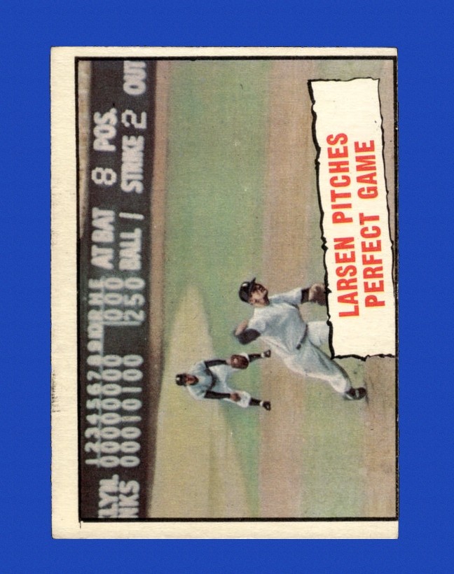 1961 Topps Set-Break #402 Don Larsen Perfect LOW GRADE (filler) *GMCARDS*