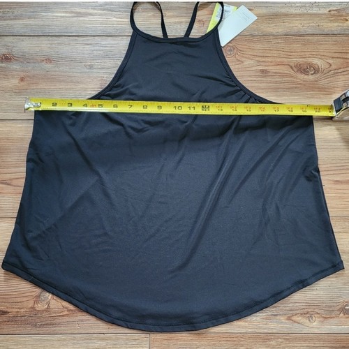 All In Motion Sprint Free Tank Top Womens L Black NEW - Picture 6 of 9