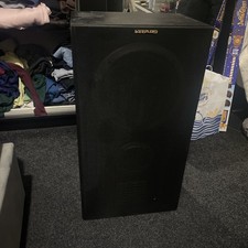 Genexxa GX-500 Speakers - 60W Each - 2 Way System (Closed Box) - Black Finish