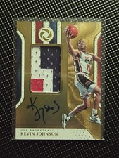 2018 Panini Opulence Kevin Johnson Team USA Patch Auto /25 Signed NBA Card