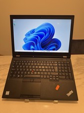 Lenovo ThinkPad P53 I7-9850H 16GB RAM 512GB SSD Nvidia Quadro T2000 Windows 11