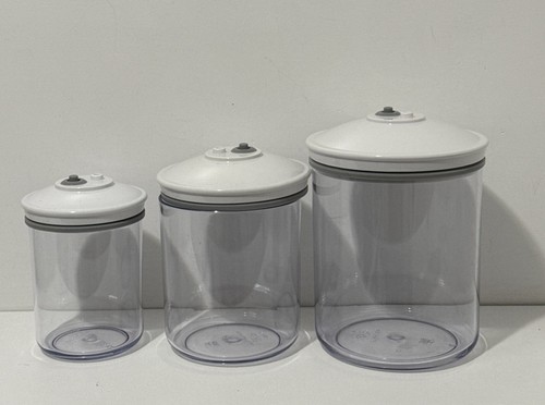 FoodSaver Vakuumversiegelung Kanister Aufbewahrung Behälter - 3er Set (80oz, 50oz, 25oz)