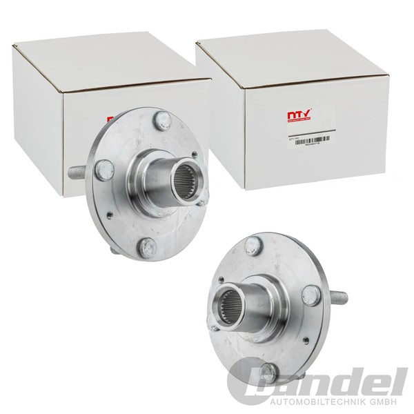 2X NTY Radnabe Vorne Beidseitig Passend FüR Hyundai Elantra Sonata KIA Magentis-image