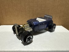 Vintage 1969 Johnny Lightning Topper Purple White Custom 32 Ford Redline