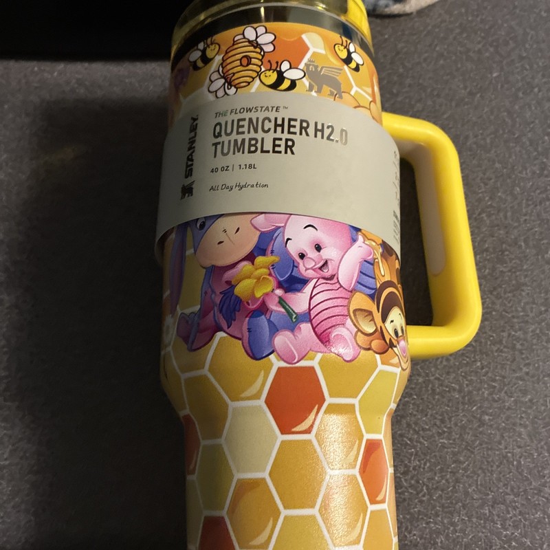 Stanley Quencher H2.0 Flowstate 40oz Tumbler Yellow Absolutely Beautiful NIB