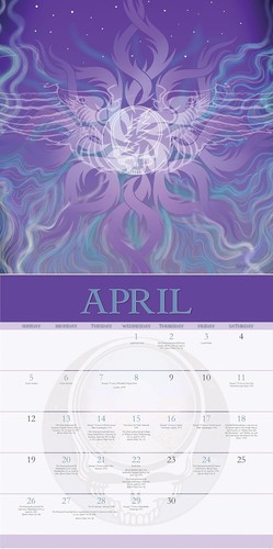 Offizieller Grateful Dead Wandkalender 2026 - Brandneu und auf Lager! - Bild 8 von 9