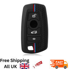 Key Fob Cover Case For BMW 1 2 3 4 5 6 7 Series X1-X7- M Sport Colours - F10 UK
