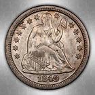 1849 10c CACG MS 61