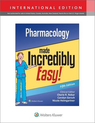 Pharmacology Made Incredibly Easy by Lippincott Williams & Wilkins (English) Pap