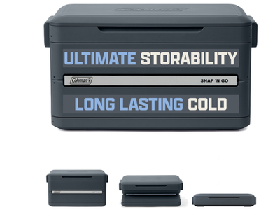 BIG SALE ] Coleman Snap 'N Go 55-Quart Collapsible Hard Cooler