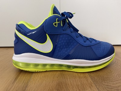 Nike Mens LeBron VIII V/2 Low QS Sprite 2021 Treasure Blue White Shoes Size 9 Nike LeBron 8 Low Sprite Treasure Blue 2021 DN1581-400 Mens  main image 4