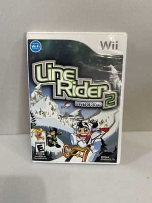 Line Rider 2: Unbound (Nintendo Wii, 2008) Game, Case & Manual