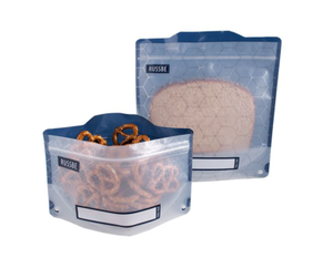 reusable pouches bpa sandwich snack lunch bag