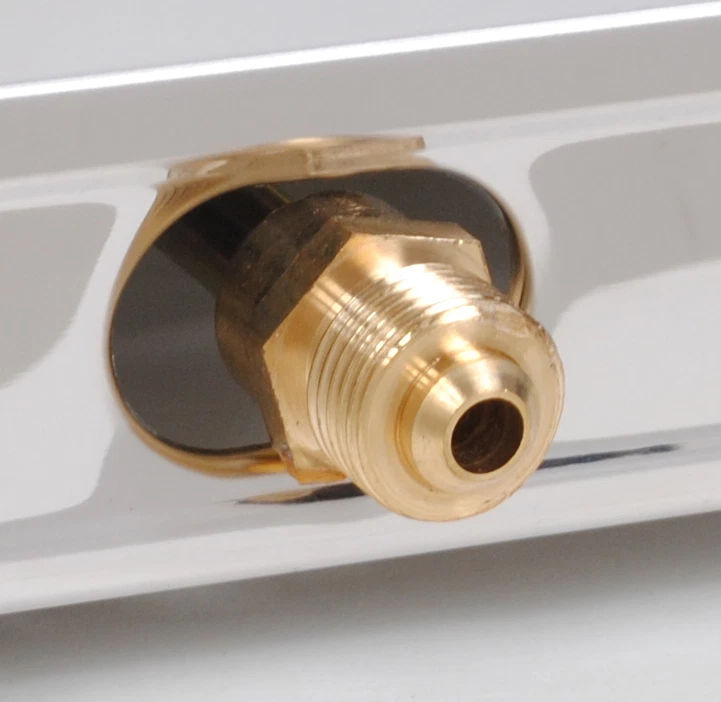 NGB-100 Edelstahl Gaskocher 1 flammig Campingkocher WOK + Gasschlauch-Regler Set - Bild 4 von 4