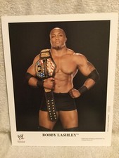 WWE Bobby Lashley Champion Belt Promo Photo #1117 Original WWF  RARE 2006