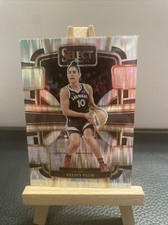 2024 #75 Kelsey Plum Panini WNBA Select Concourse Silver Flash Prizm Aces