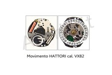 MOVIMENTO AL QUARZO HATTORI VX82 MOVEMENT QUARTZ SHIOJIRI TMI WATCH JAPAN MADE